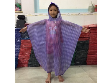 Áo mưa Trẻ em loại Choàng PVC